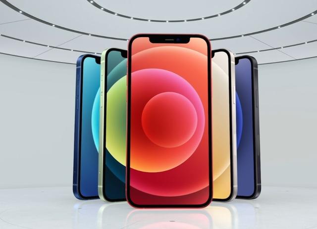 蘋果 iPhone 12 5G 搭載 A14 芯片：采用直面邊框設(shè)計，五款顏色